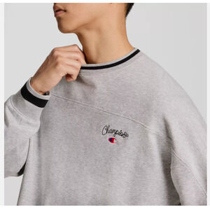 Champion Men's Small Loose Gray University Sweatshirt NWT